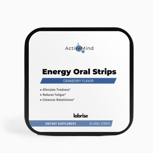 Energy Oral Strips (Cranberry) | ActiveMind | Green Tea & Vitamins