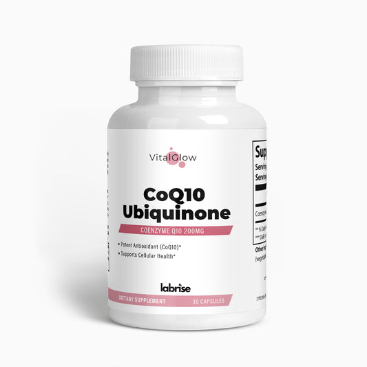 CoQ10 Ubiquinone, Coenzyme Q10 200mg VitalGlow