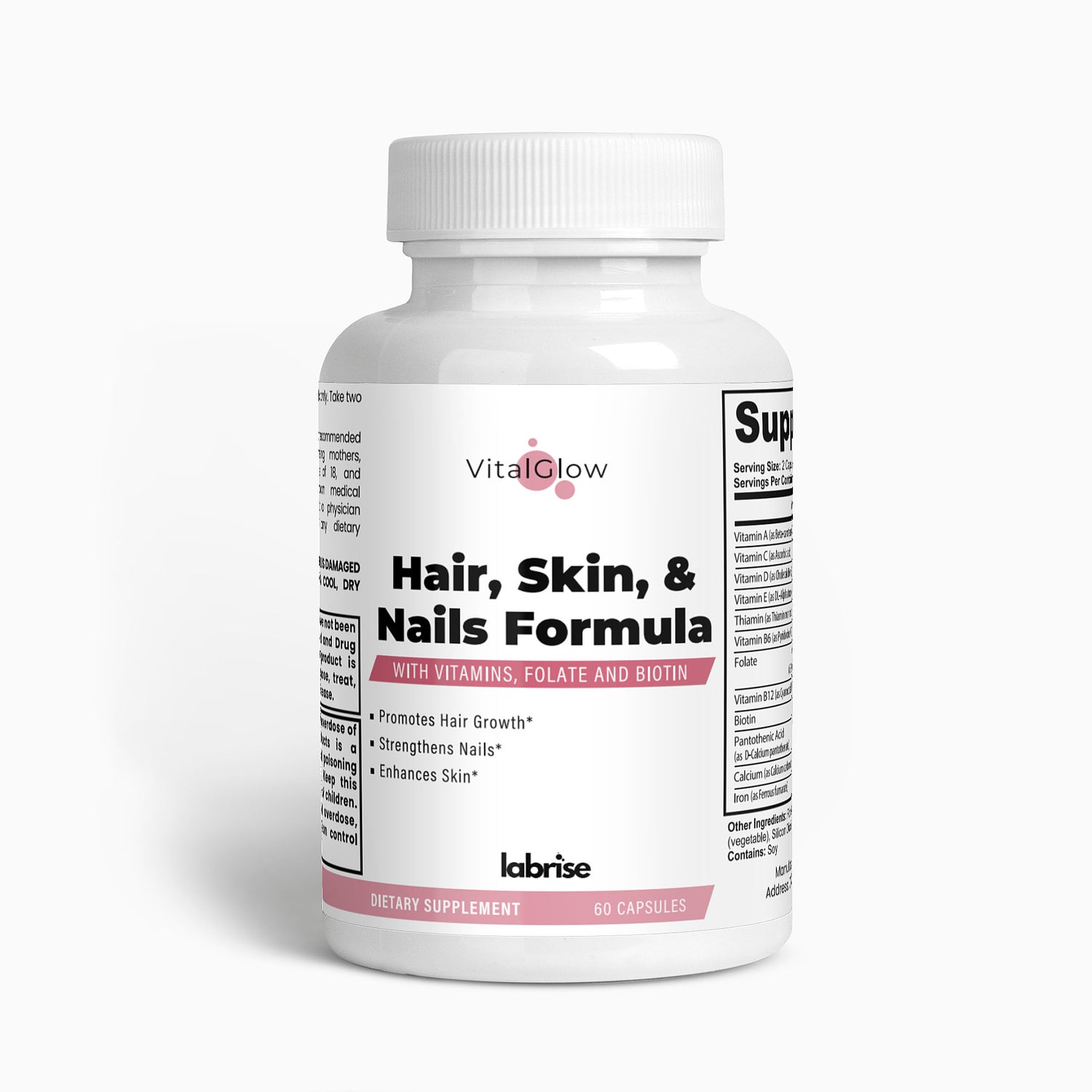 Hair, Skin and Nails VitalGlow Formula