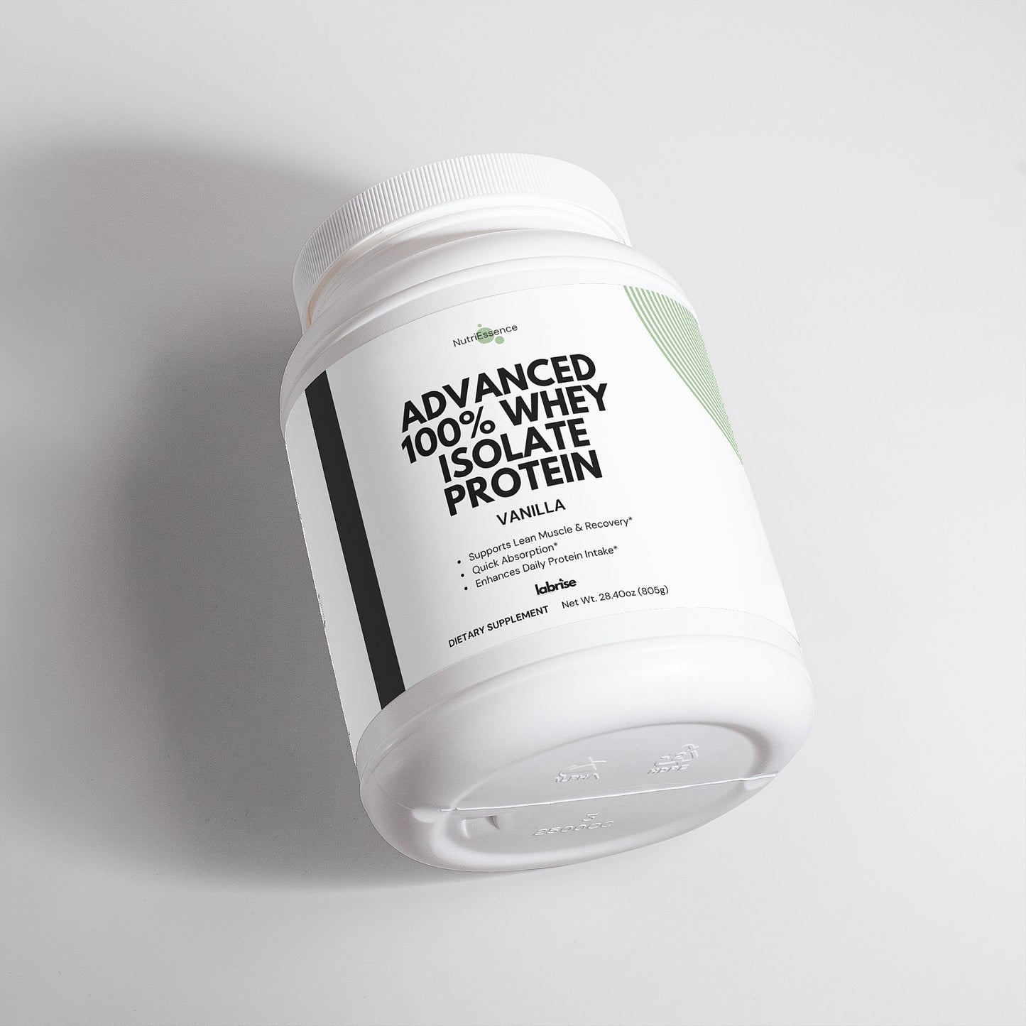 Advance 100% Whey Protein Isolate NutriEssence - Creamy Vanilla Flavor